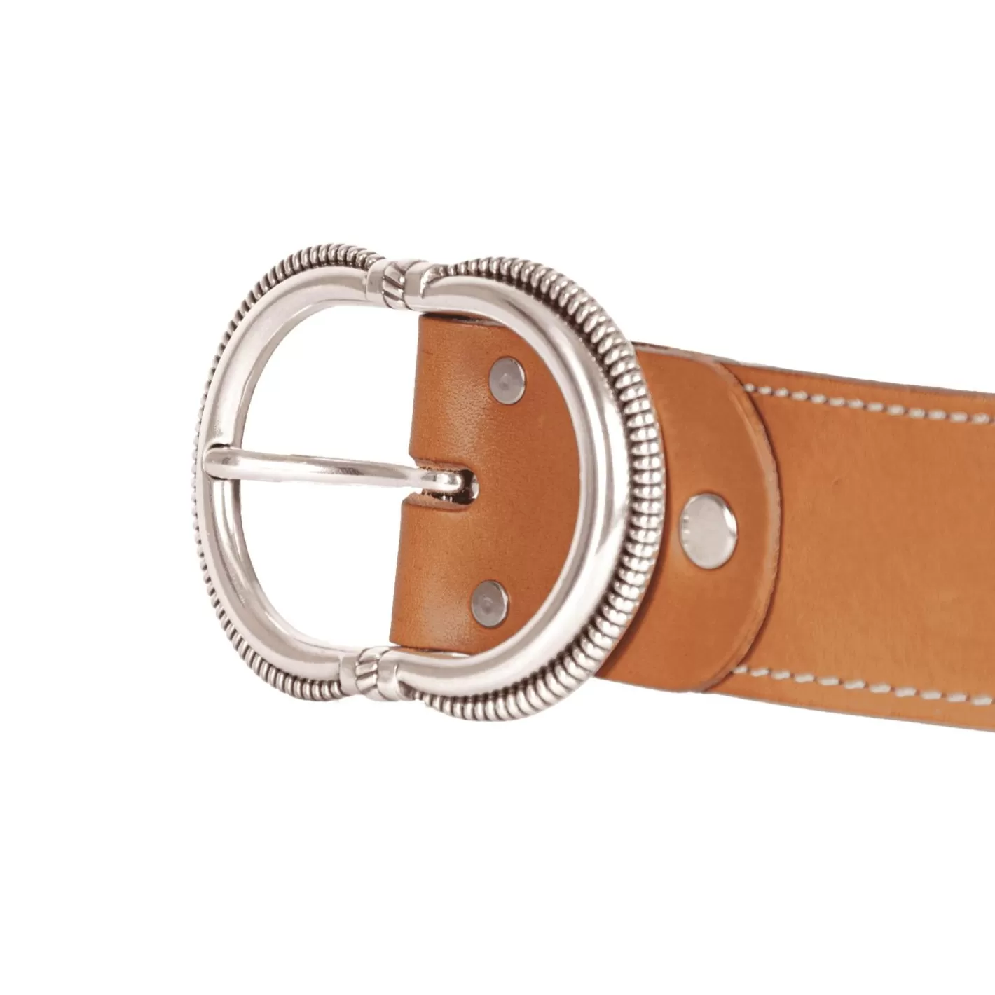 Ceintures-JULES & JENN Ceinture Camargue Cuir Camel