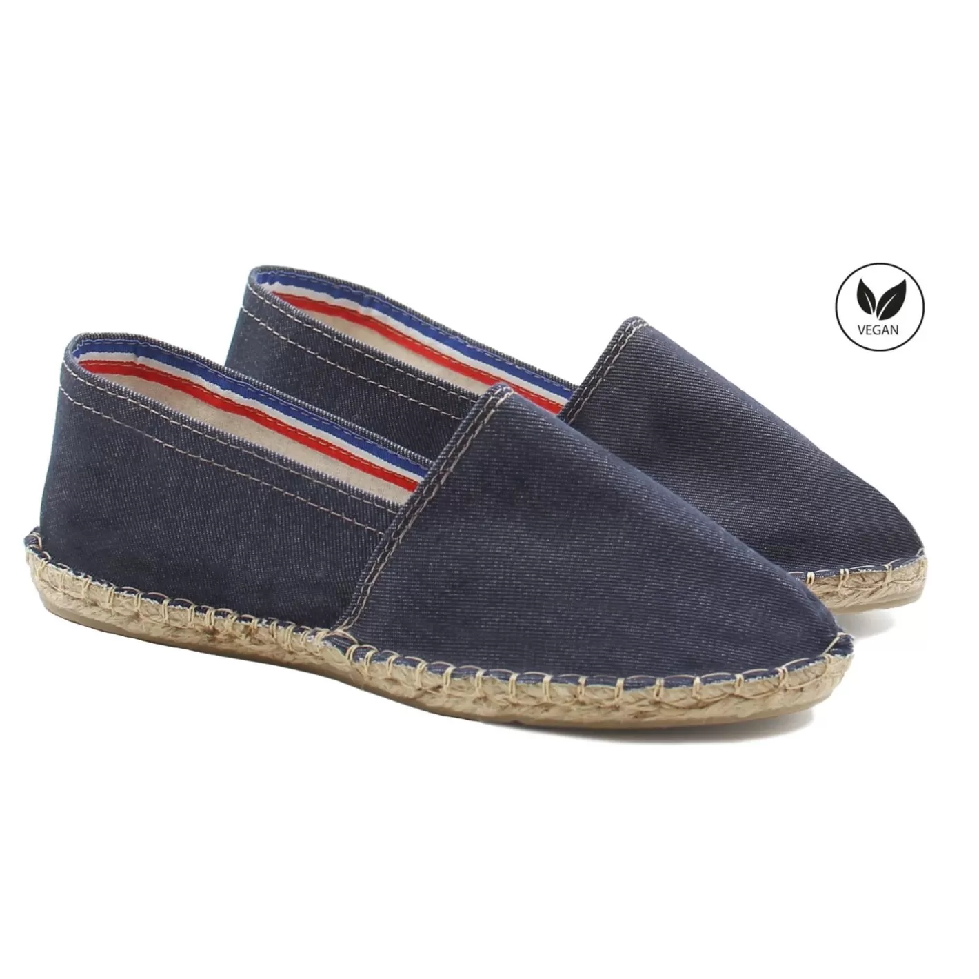 Espadrilles-JULES & JENN Espadrilles Toile De Jean Bleu
