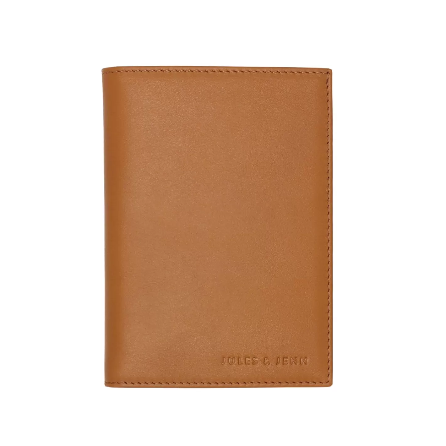 Petite Maroquinerie-JULES & JENN Portefeuille Classique Cuir Camel