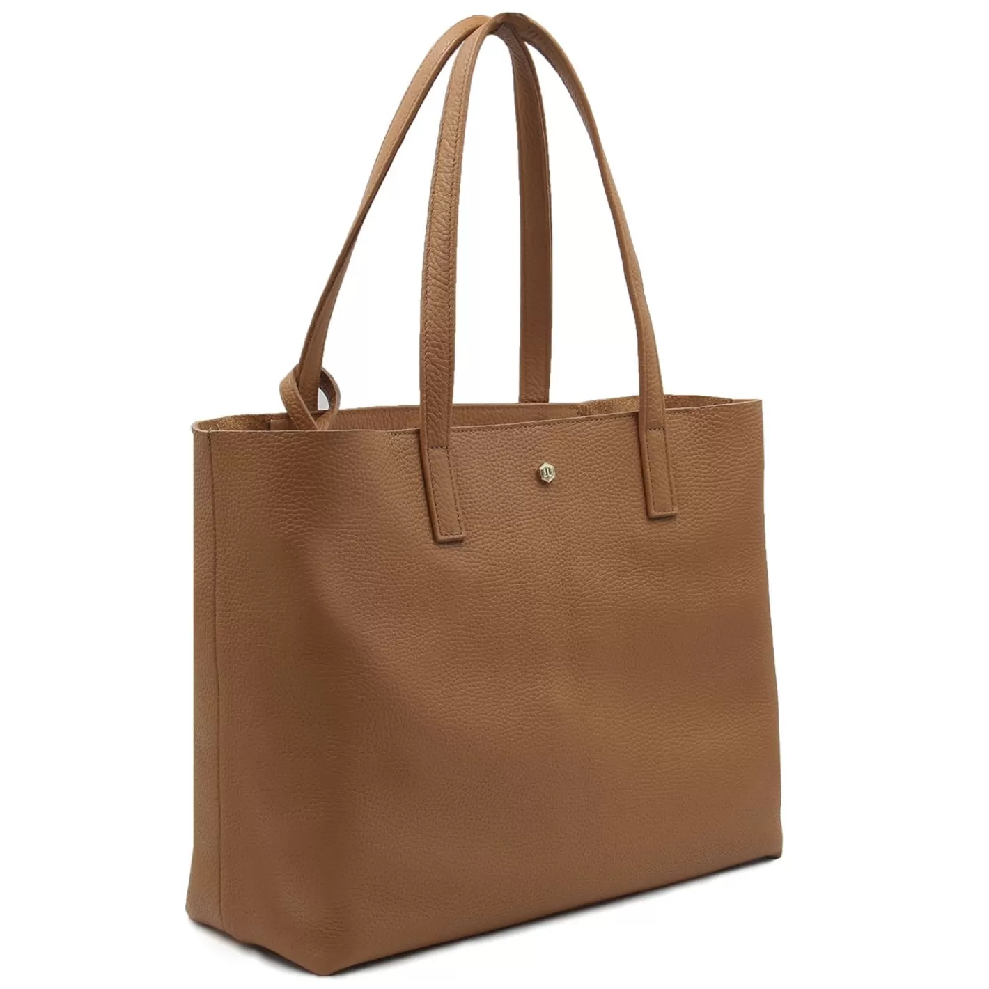Sacs À Main-JULES & JENN Sac Cabas Cuir Souple Graine Camel