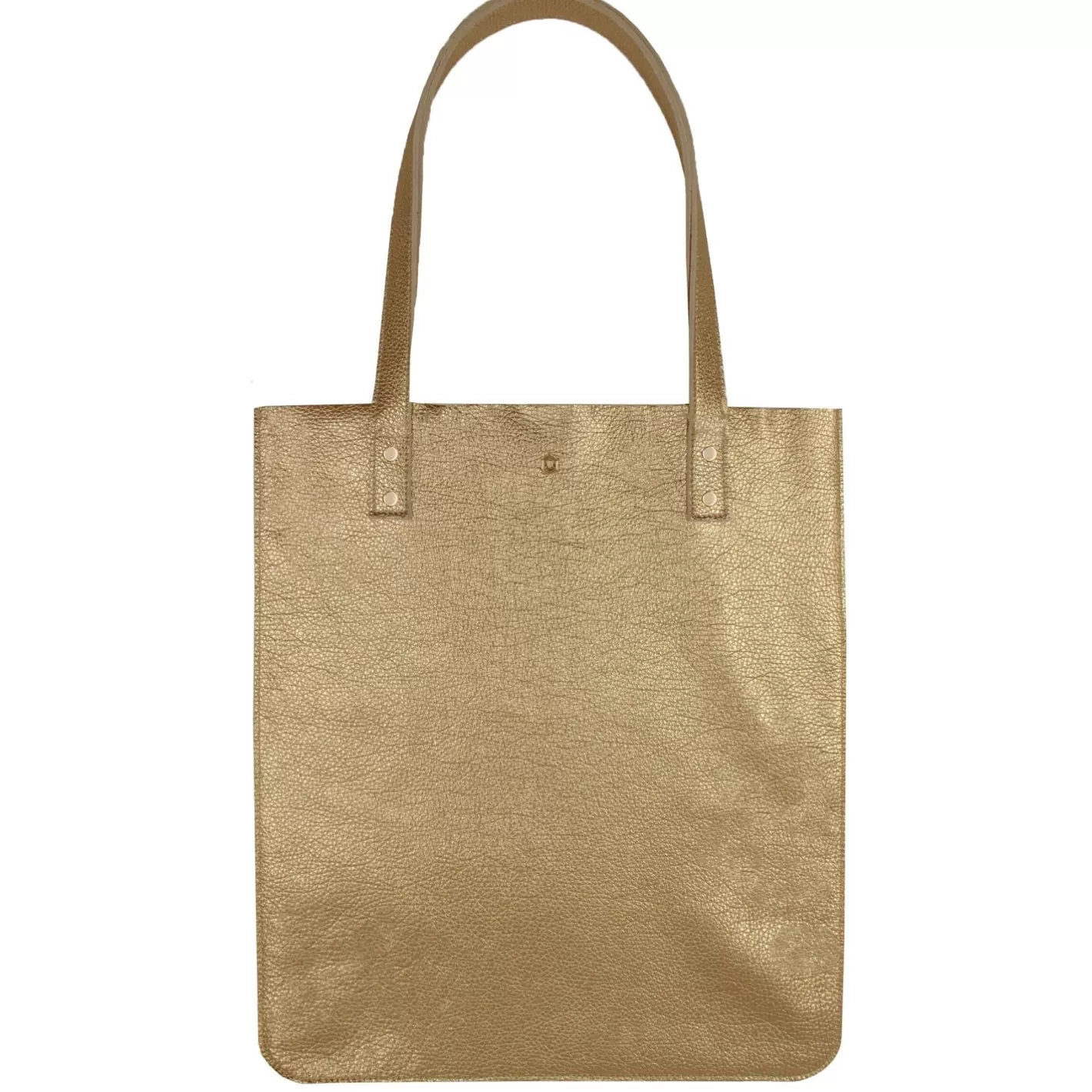 Sacs À Main-JULES & JENN Sac Cabas Plat Cuir Graine Dore