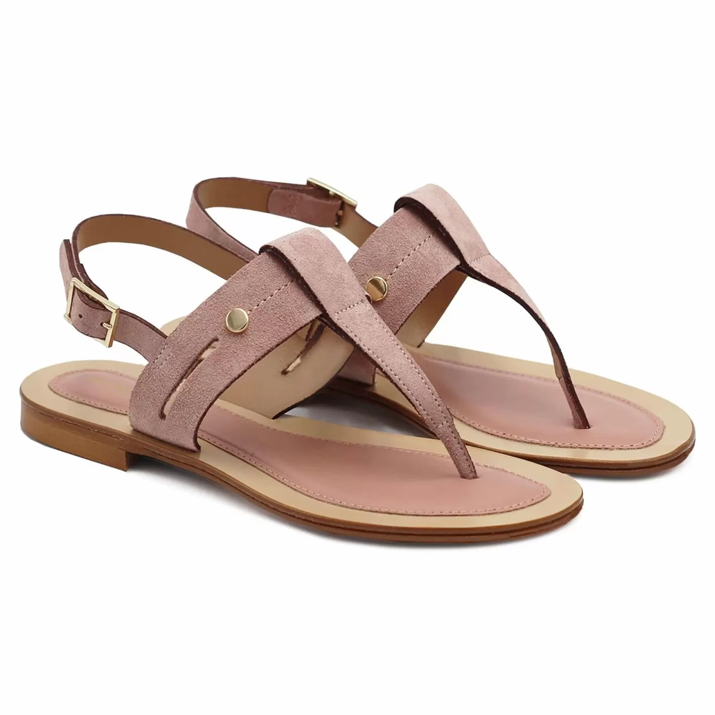 Sandales-JULES & JENN Sandales Tropeziennes S Rose